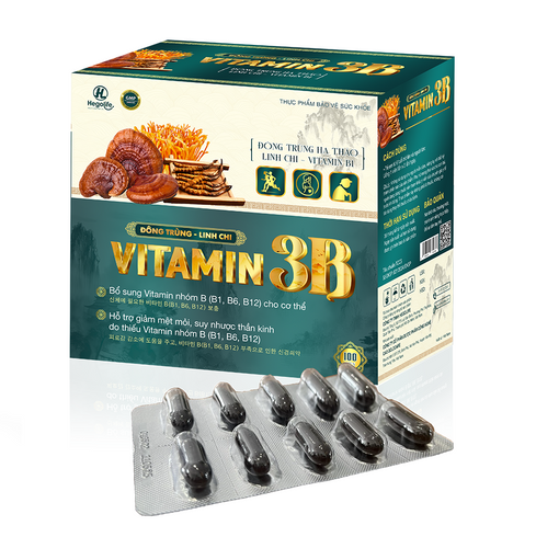 Đông Trùng - Linh Chi Vitamin 3B