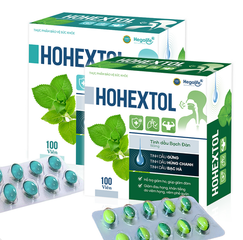 Viên HoHextol (2 màu)