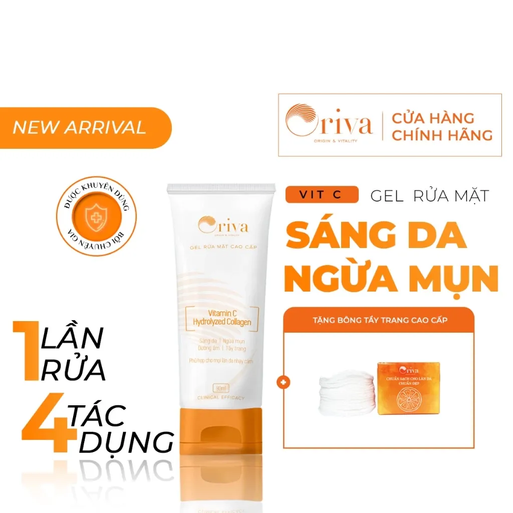 Gel rửa mặt cao cấp Oriva